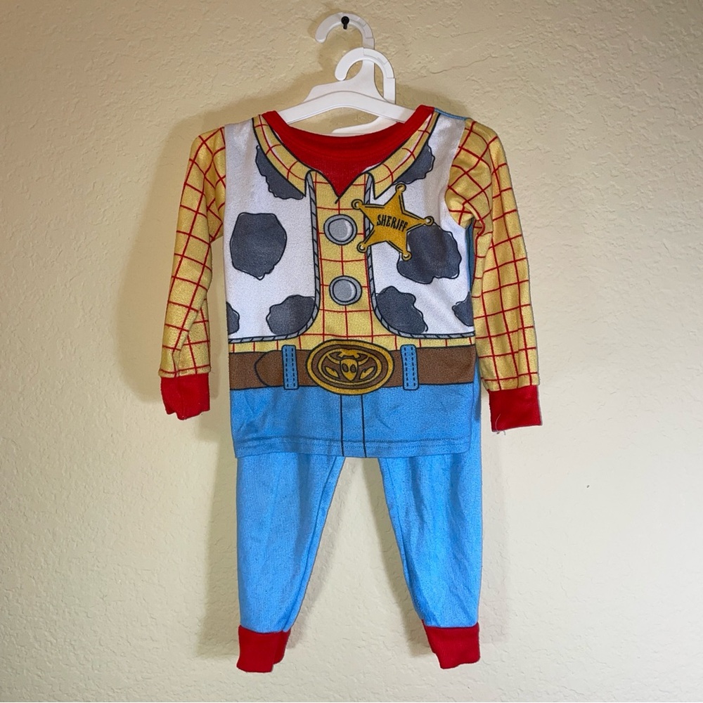 Disney Kids Pajama Set - Red, Yellow, Blue